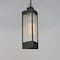 Maxim Lighting Triform 7.5'' LED Outdoor Pendant, Black/Antique Brass 30764CRBKAB - alternate 3